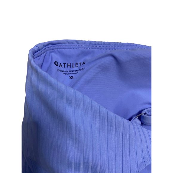 Athleta One-Shoulder Lavender One Piece Swimsuit size 16 - Picture 8 of 9